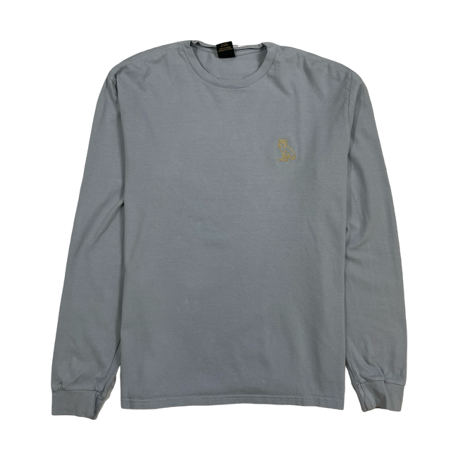 OVO Owl L/S Tee Baby Blue (USED)