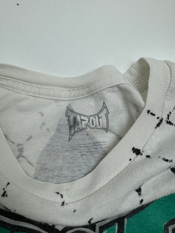 Vintage Y2k Tapout Tee White