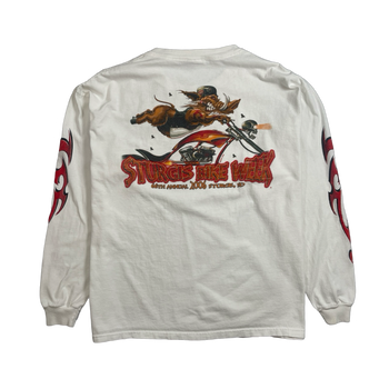 Vintage ‘06 Sturgis Biker L/S Tee White