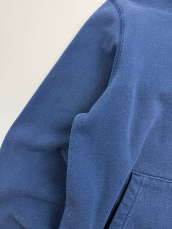 BAPE Hood Logo Full Zip Hoodie Blue (USED)