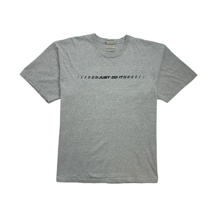 Vintage 2000s Nike Just Do It Tee Grey | Vitnage Clothing Store Canada