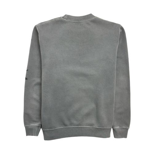 Travis Scott PlayStation Classic Crewneck Washed Grey (USED) | Vintage Clothing Store Canada