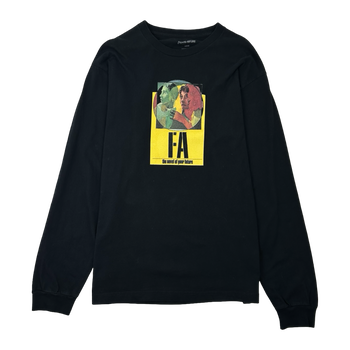F**king Awesome Novel Of Your Future L/S Tee Black (USED)