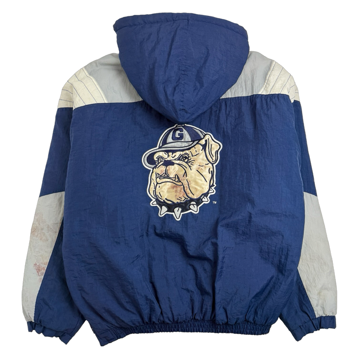 Vintage 90's Starter Georgetown Hoyas Zip Up Jacket | Vitnage Clothing Store Canada