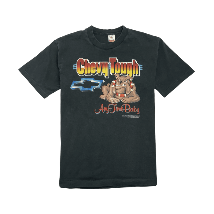 (M) Vintage 90s Chevy Tough Promo Tee Black | Vitnage Clothing Store Canada