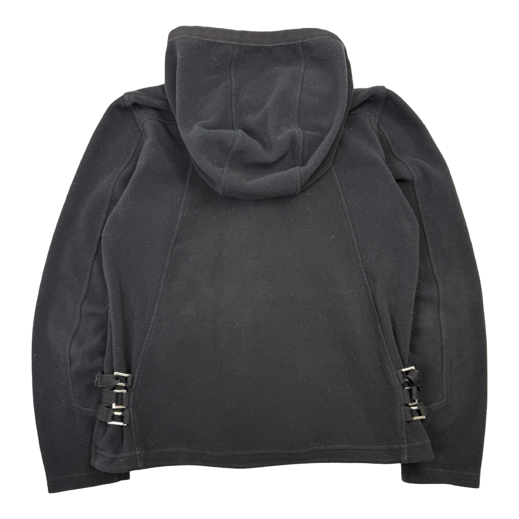 Vintage Oakley Software Full Fleece Zip Up Sweater Black