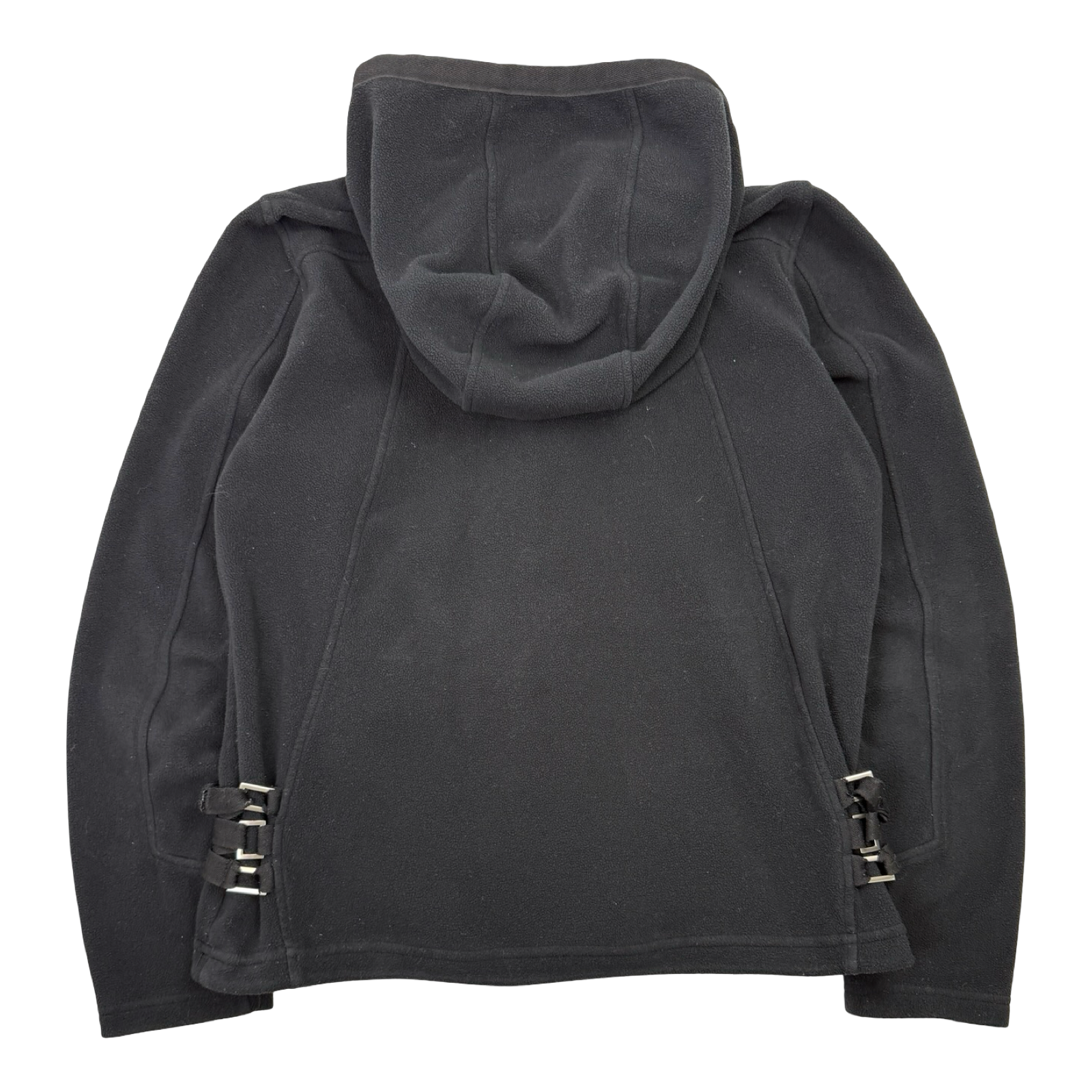 Vintage Oakley Software Full Fleece Zip Up Sweater Black