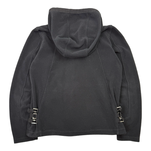 Vintage Oakley Software Full Fleece Zip Up Sweater Black | Vintage Clothing Store Canada