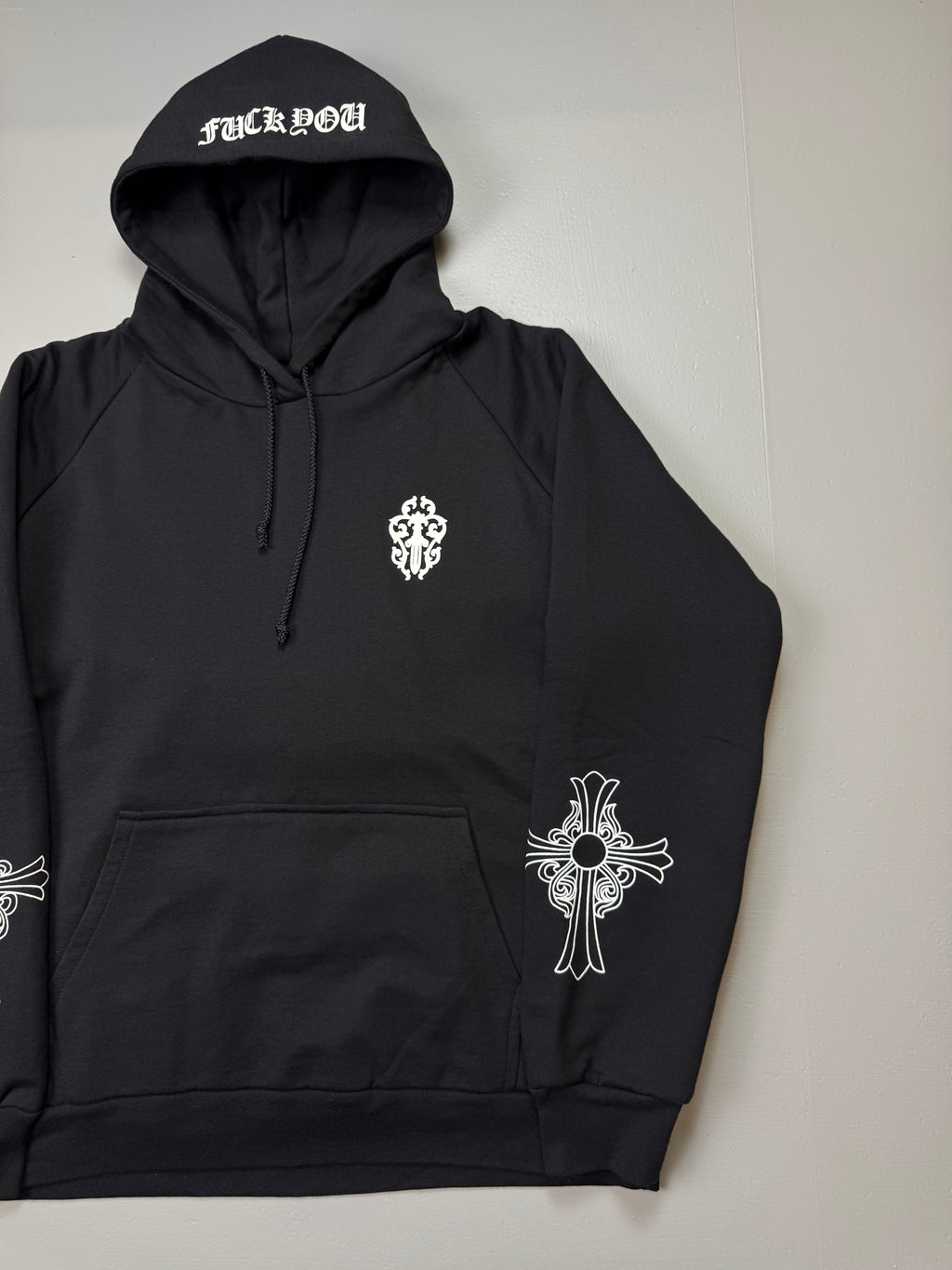 Vintage Chrome Hearts Thermal Lined Hoodie