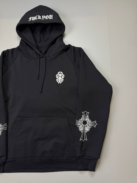 Vintage Chrome Hearts Thermal Lined Hoodie | Vitnage Clothing Store Canada