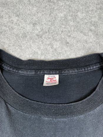 Vintage Harley Davidson Full Deck Tee Black