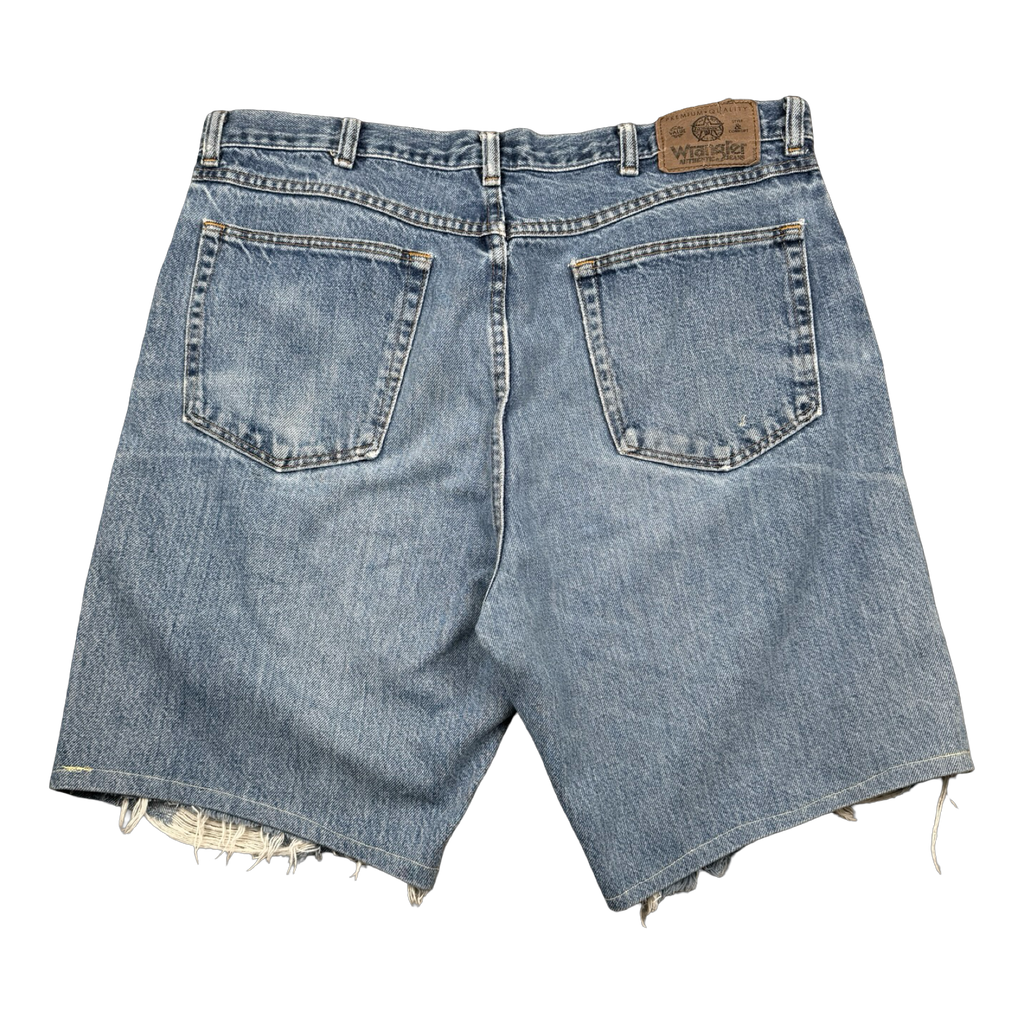 Vintage Wrangler Distressed Denim Shorts