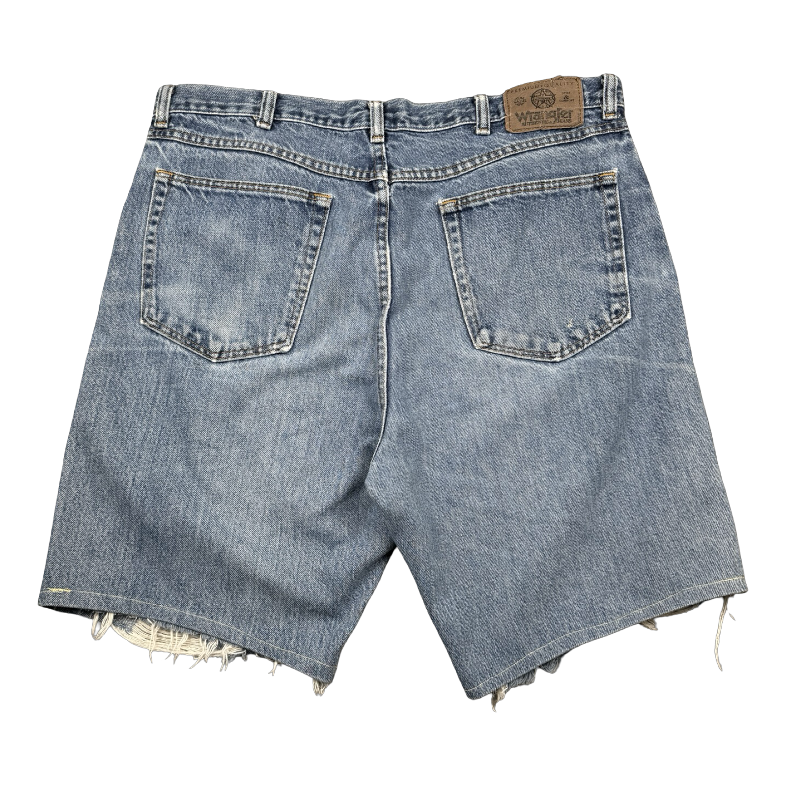 Vintage Wrangler Distressed Denim Shorts