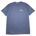 Vintage Stussy Reflective Classic Logo Blue