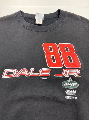 Vintage '08 Nascar Dale Jr. Sweatshirt Black