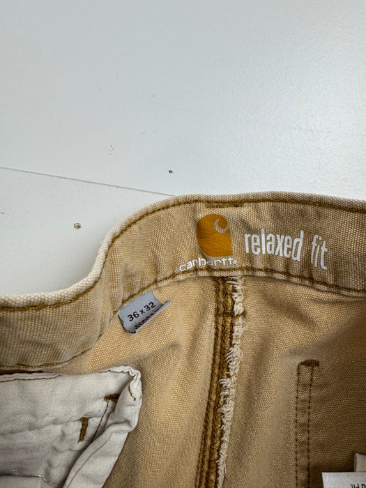 Vintage Carhartt Double Knee Pants Beiege | Vitnage Clothing Store Canada