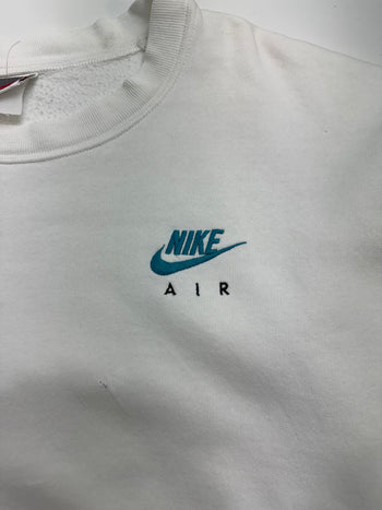 Vintage 90s Nike Air Sweatshirt White