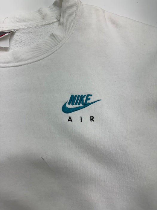 Vintage 90s Nike Air Sweatshirt White | Vitnage Clothing Store Canada