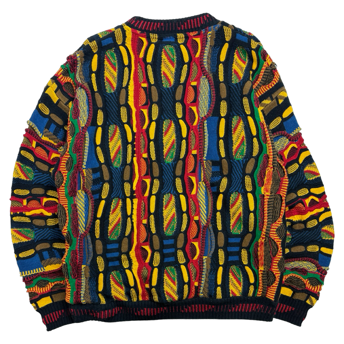 Vintage Protege Coogi Style 3D Knit Multi | Vitnage Clothing Store Canada