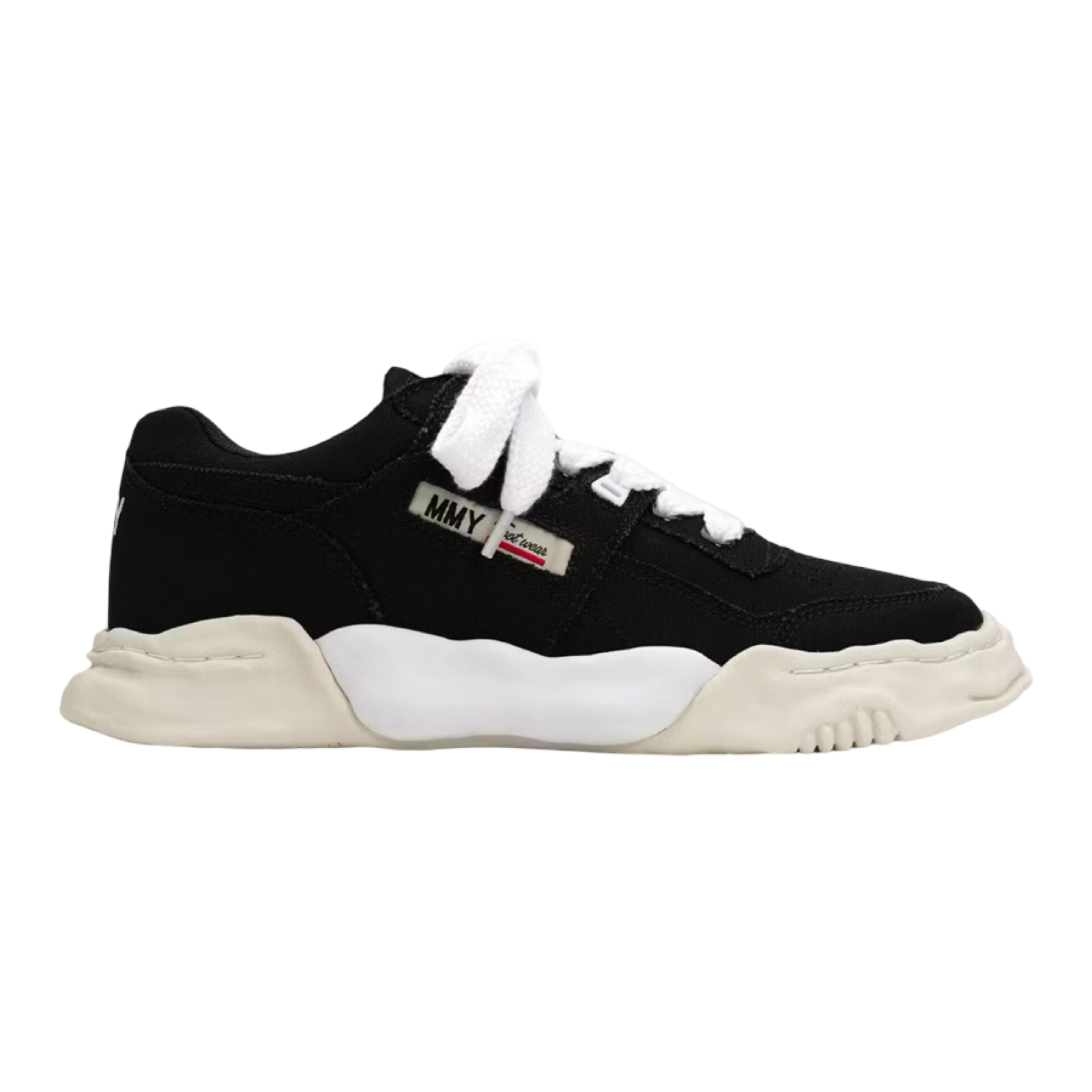 Maison Mihara Yasuhiro Parker OG Sole Canvas Low Black/White (USED)