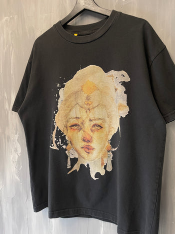 Gallery Dept. "Alone In Silence" Portrait Tee Black (USED)