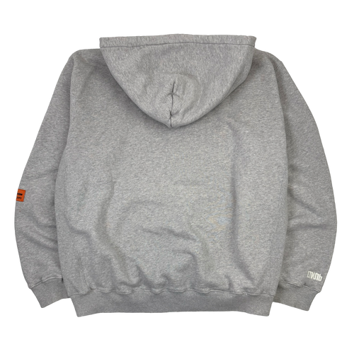 Heron Preston Night Shift Hoodie Grey (USED) | Vintage Clothing Store Canada