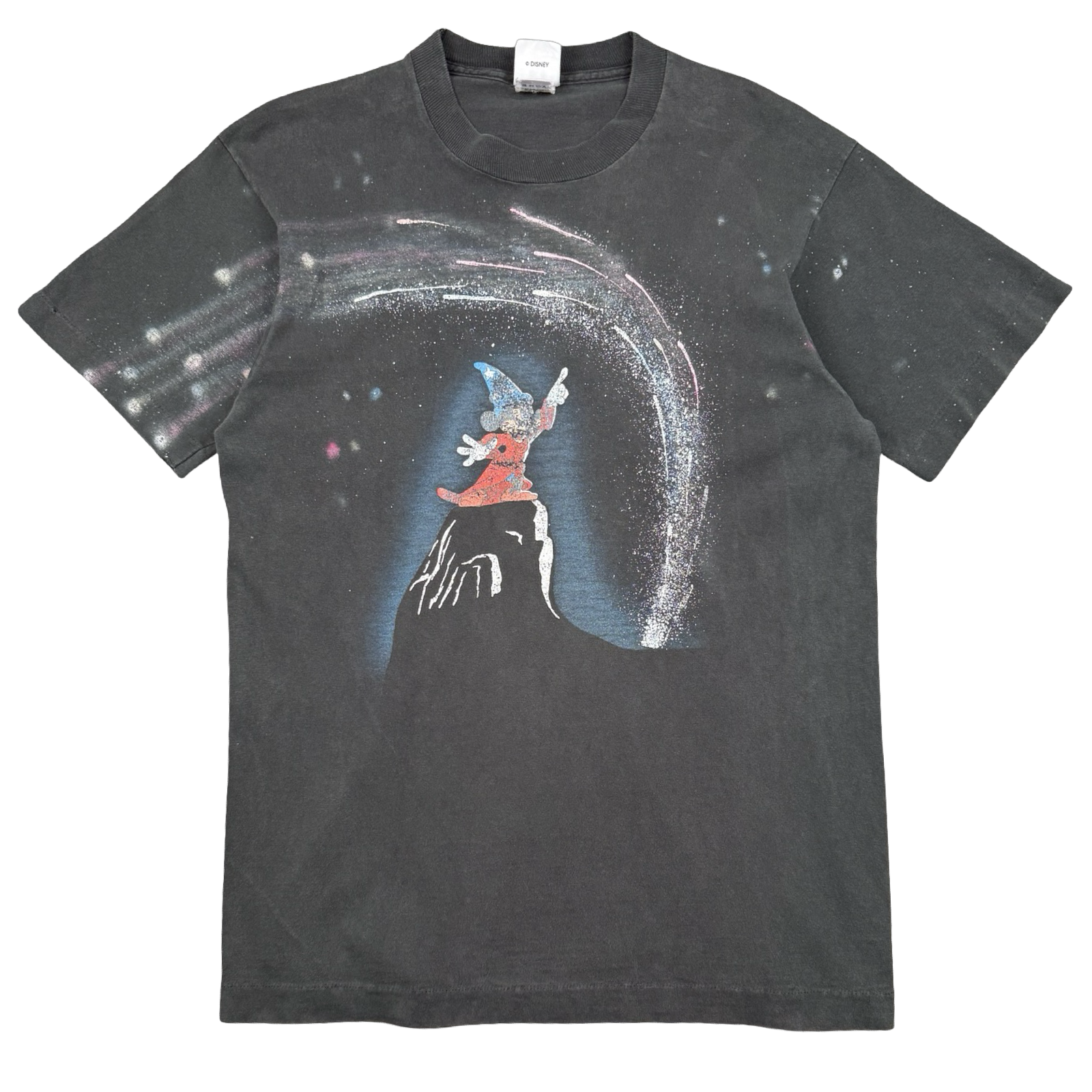 Vintage Disney Mickey Mouse Fantasia Magic Tee Black