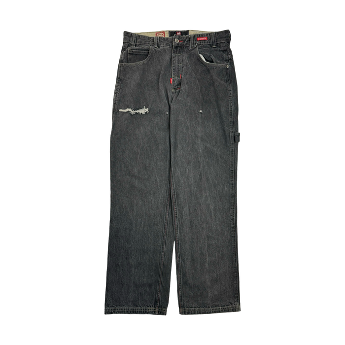 Vintage Y2k Ecko Unltd. Co. Carpenter Pants Faded Black | Vitnage Clothing Store Canada