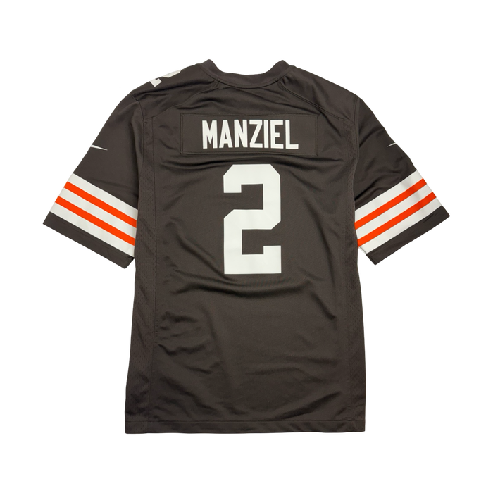 (XL) Nike Johnny Manziel Football Jersey Brown | Vitnage Clothing Store Canada