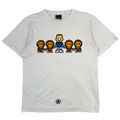 Vintage BAPE x Hidetoshi Nakata Tee White (USED)