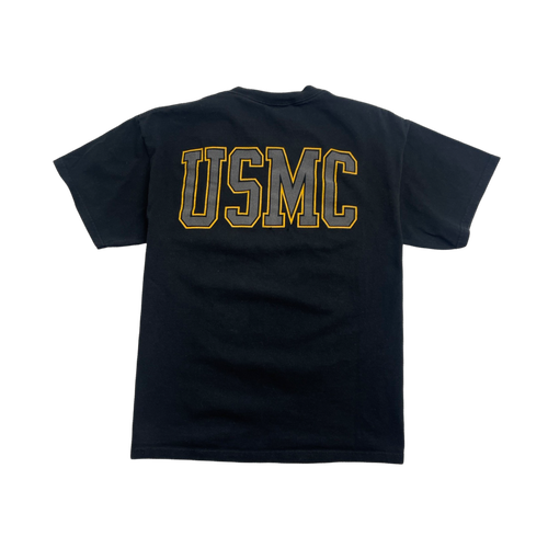 (M) Vintage USMC Tee Navy | Vintage Clothing Store Canada