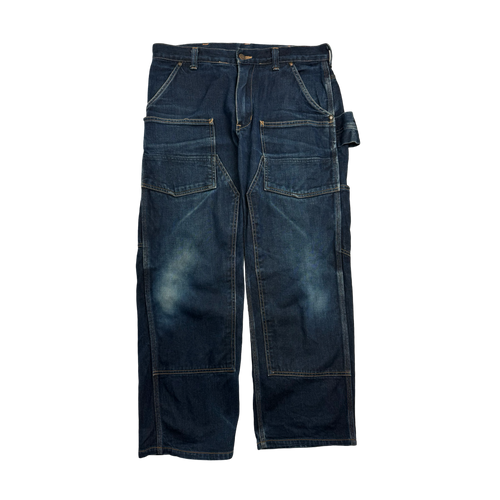 (M) A Bathing Ape Double Knee Denim Pants (USED) | Vintage Clothing Store Canada