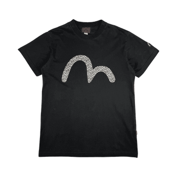 Evisu Big Logo Tee Black