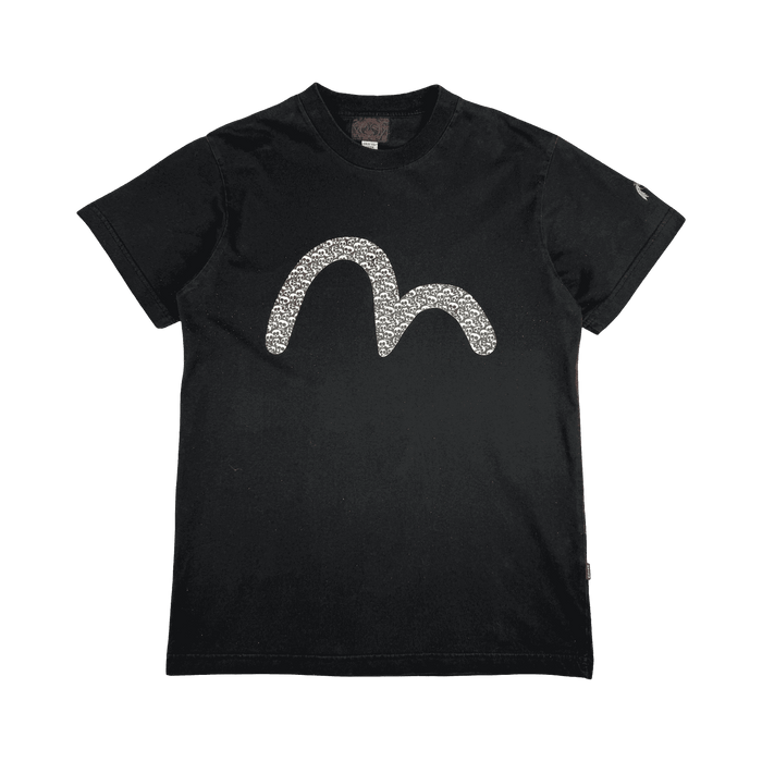 Evisu Big Logo Tee Black | Vitnage Clothing Store Canada