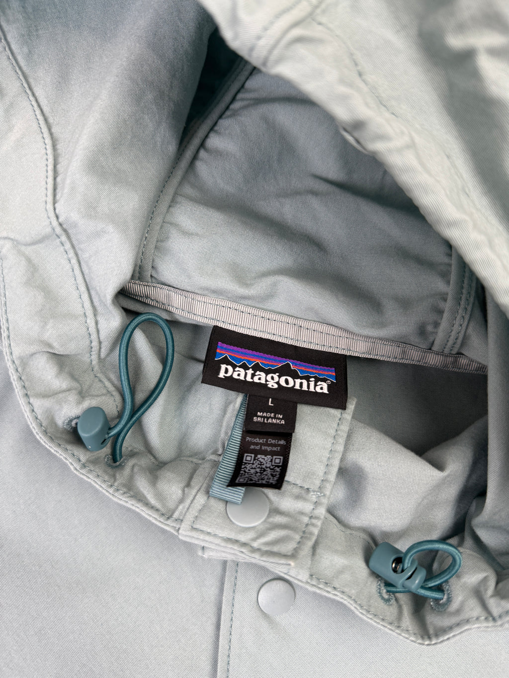 Patagonia Funhoggers Anorak Pullover Light Blue