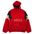 Vintage 90's Chicago Bulls Starter Hooded Jacket Red