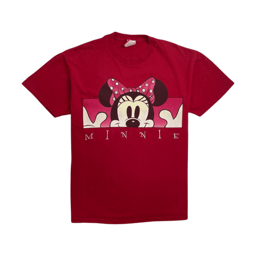 (L) Vintage 90s Disney Minnie the Mouse Tee Red | Vintage Clothing Store Canada