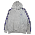 Needles Narrow Track Hoody Velour SS22 Grey