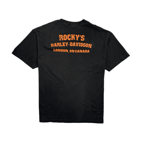 (L) Vintage 2000s Harley Davidson London Tee Black | Vintage Clothing Store Canada