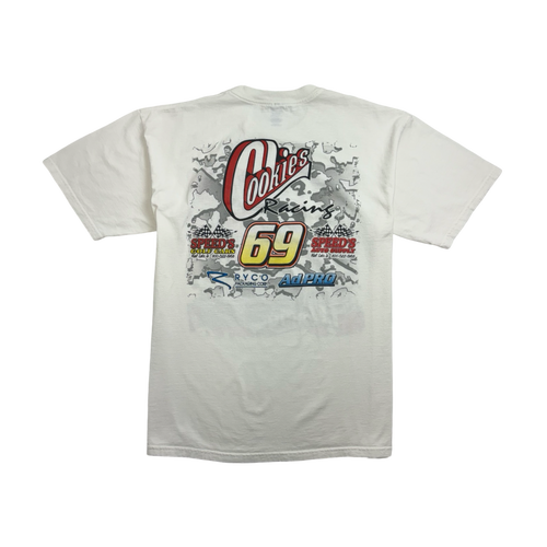 (XL) Vintage Jeff Herrig Cookies Tee White | Vintage Clothing Store Canada