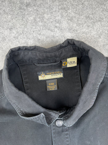 Vintage Orange County Choppers New York Canvas Button Up Black