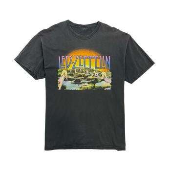 (M) Vintage 2000s Led Zeppelin Houses Of The Holy Tee Black