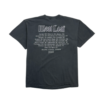 (L) Meatloaf 2010 Hang Cool Tour Tee Black