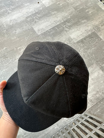 Chrome Hearts Cross Snapback Hat Black