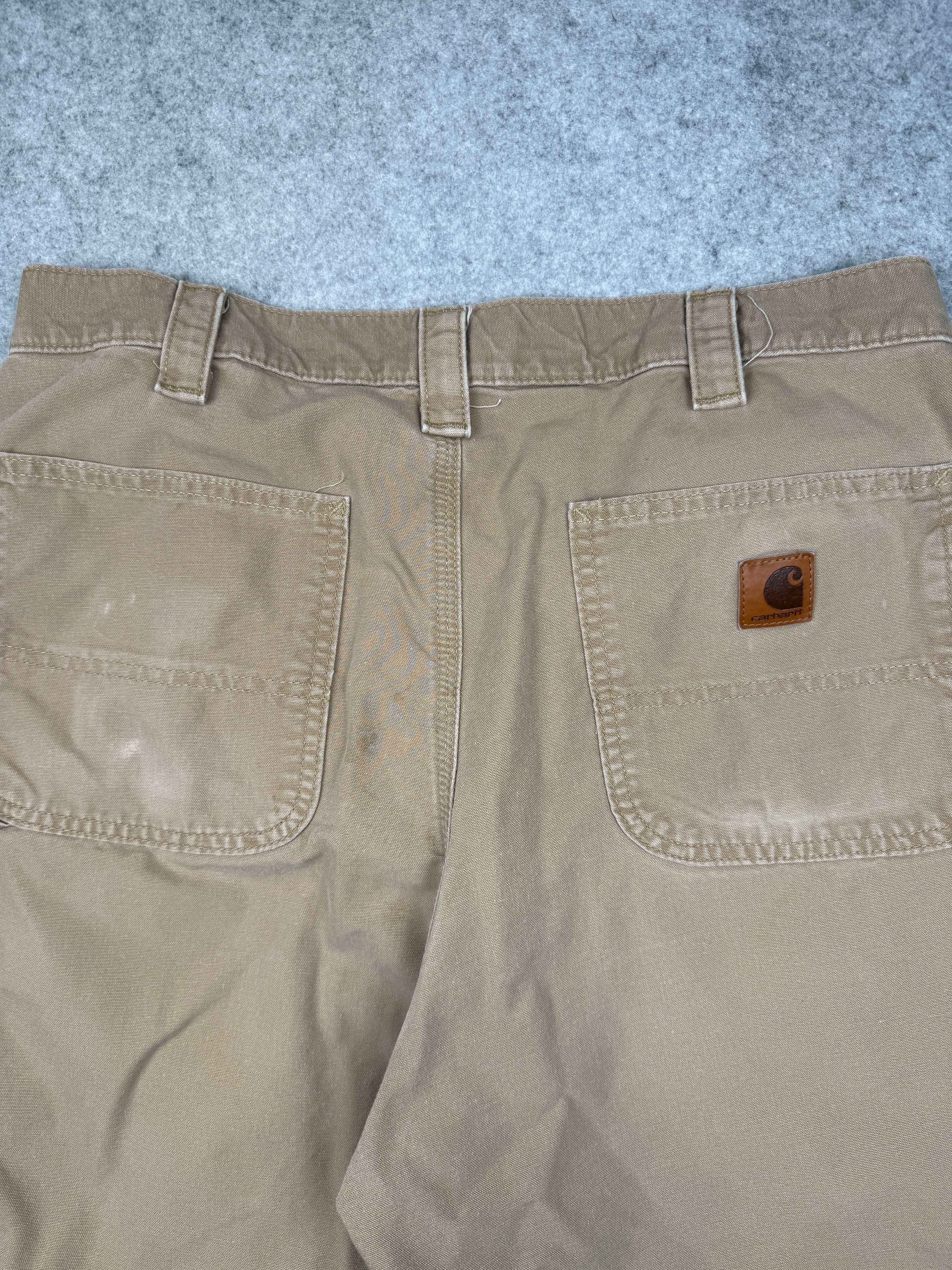 Carhartt Original Fit Carpenter Shorts Light Brown