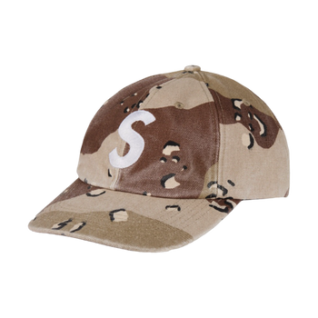 Supreme Pigment S Logo 6-Panel Desert Camo