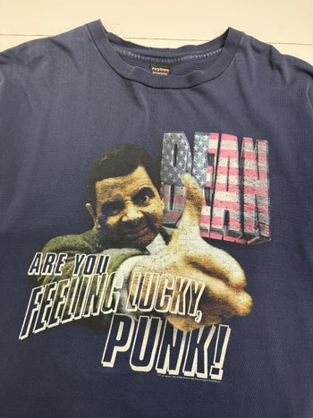 Vintage 1990s Mr. Bean Punk Promo Tee Navy