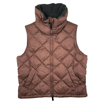 Women’s Burberry Puffer Vest Brown (USED)