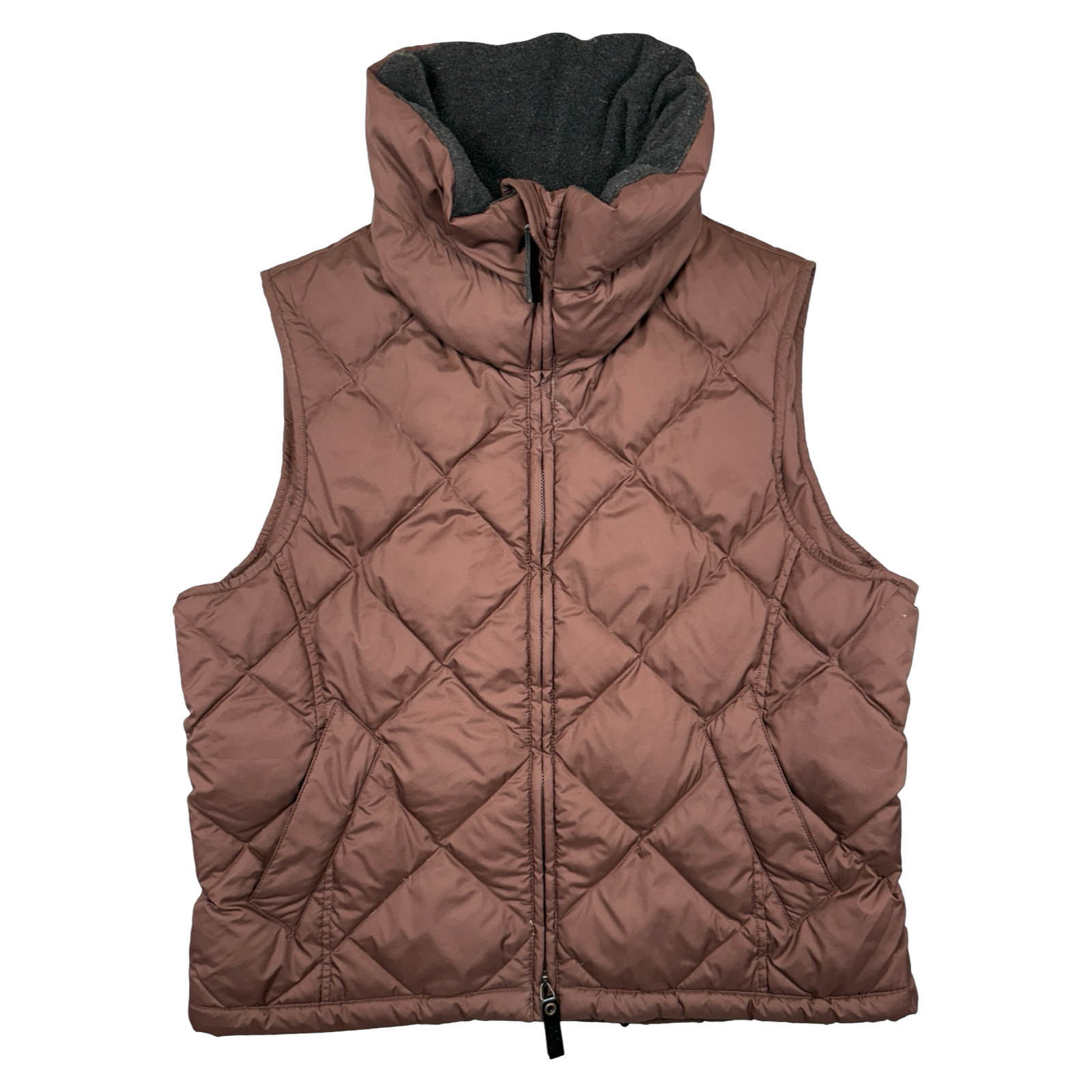 Women’s Burberry Puffer Vest Brown (USED)