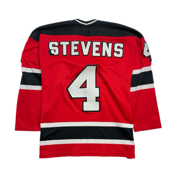 (L) NHL New Jersey Devils Scott Stevens Hockey Jersey Red